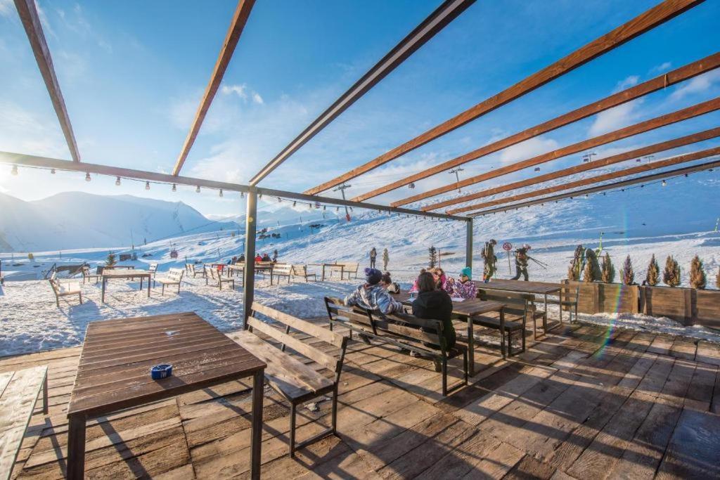 Apartmán Amber Delux Atrium-Neo, New Gudauri Exteriér fotografie
